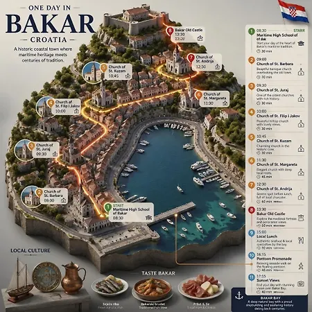 Close To Rijeka & Trsat Castle Bakar